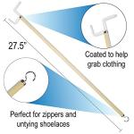 Rehabilitation Advantage Premium Hip/Knee Replacement Kit - 7 Pieces, Includes 26'' Reacher from Richardson Products, Inc.