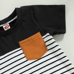 CIYCUIT Baby Boy Clothes 0 3 6 12 18 Months Stripe Short Sleeve Romper 3-6 Months by 