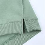 Toddler Baby Boy Girl Letter Crewneck Sweatshirt Cute Ear Hoody Tops Pullover Fall Winter Clothes Photography Outfits Green by Generic