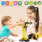 HOMCENT Educational Building Toys for Age 5-12 Year Old Boys Gift, Building Blocks STEM Toys for Kids, Creative Construction Engineering Learning Set (Storage Box) from HOMCENT