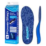 Powerstep Shoe Insole's Pinnacle Arch Support Orthotic Insert for Plantar Fasciitis, Equipment for Home Workouts, Blue, Men's 11-11.5, Women's 13-13.5 by Powerstep Insoles