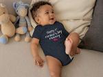 Comfiv first mothers day baby boy girl outfit happy 1st mother's day mommy bodysuit gifts (Charcoal Black, 0-3 Months) from 