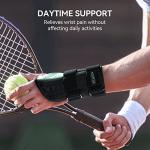 AGPTEK Wrist Brace, Wrist Support for Carpal Tunnel, Night Sleep Wrist Splint, Hand Brace for Arthritis, Sprains, Tendonitis and Joint Pain, Suitable for Right Hand, Sï¼5.1-7.9in from AGPTEK