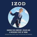 Izod Little Boys 4-Piece Formal Suit Vest Set, Medium Blue/Grey, 7 from IZOD