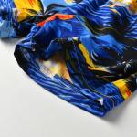 Mallimoda Baby Boys Outfits Shorts Sets Toddler Hawaiian Button Down Shirt Kids Summer Floral Clothes Style 3 120cm from 