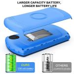 Melusen Retro Handheld Game Console, Portable Handheld Games for Kids with 500 Classical FC Games, 3.5" LCD Screen Support for Connecting TV and Two Players Gift for Adult from Melusen