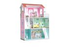 Milliard Doll House / 20 Furniture Pieces / 2.5 Feet High / Perfect Wooden Dollhouse for Kids from Milliard