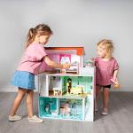 Milliard Doll House / 20 Furniture Pieces / 2.5 Feet High / Perfect Wooden Dollhouse for Kids from Milliard