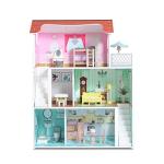 Milliard Doll House / 20 Furniture Pieces / 2.5 Feet High / Perfect Wooden Dollhouse for Kids from Milliard