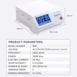 Kalecope Extracorporeal Shockwave Therapy Machine for ED and Pain Relief and Anti-Cell-ulite Treatment ESWT Shockwave Therapy Machine for Back Waist Leg and Golf Elbow Relief Pain from Kalecope