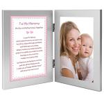 1st Mother's Day Together Poem from Daughter to Mommy, New Baby Girl Gift, Add 4x6 Inch Photo from Poetry Gifts
