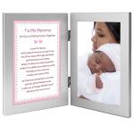 1st Mother's Day Together Poem from Daughter to Mommy, New Baby Girl Gift, Add 4x6 Inch Photo from Poetry Gifts