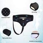 Tenbon Hernia Belt for Men and Women Hernia Support Truss for Inguinal Groin Hernias Left or Right Side Adjustable Waist Strap, Surgery Menâs Inguinal Hernia Support Brace for Pain Relief Recovery (Small) from Tenbon