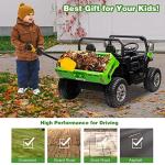 COLOR TREE 24V 2 Seater Ride On Dump Truck for Kids with 2x200W Motors, Electric Dump Bed/Shovel, Ride on UTV Car with Remote Control, EVA Rubber Tires, Ride On Toys for Boys Girls by COLOR TREE