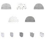 JELYLOVE Unisex Baby boy girls' clothes & Accessories Newborn Outfits Gift Set - 18 Pieces Layette Set - Fit 3-6 Months from Shoumai