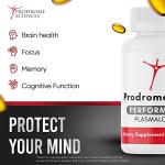 PLASMALOGEN Brain Supplement for Memory, Focus, Cognitive Function Support, All-Natural - Adult Men, Women, & Seniors (60 softgels) - Prodrome Neuro from Prodrome Sciences USA