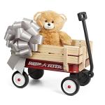 Radio Flyer My 1st Steel & Wood Toy Wagon with Teddy Bear from Radio Flyer
