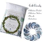 Yoothy Baby Monthly Milestone Blanket for Boy Girl Gender Neutral Gift for Baby Shower, Mountain Blanket for Newborn Picture, Wreath &12 Stickers Included, Soft Flannel Blanket 45''x40'' from Yoothy