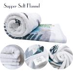 Yoothy Baby Monthly Milestone Blanket for Boy Girl Gender Neutral Gift for Baby Shower, Mountain Blanket for Newborn Picture, Wreath &12 Stickers Included, Soft Flannel Blanket 45''x40'' from Yoothy