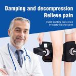 Galvaran Professional Knee Brace with Side Stabilizers, Adjustable Knee Support with Meniscus Pad& Patella Gel Pad for Meniscus Tear Knee Pain ACL MCL Injury Recovery Men & Women, Workout, Sports by Galvaran