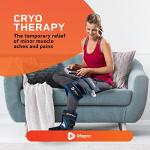 Lifepro Ice Machine for Knee Cryotherapy Machine - Cold Therapy Machine for Ankle, Calf, & Thigh Knee Ice Machine, Includes Reusable & Non-Toxic Wraps for Knee - Therapy Machine from LifePro