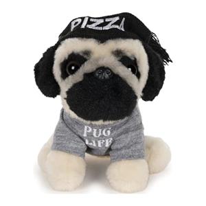GUND Doug The Pug 5in Pizza Plush Animal Toy from Spin Master