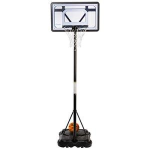 Franklin Sports Youth Basketball Hoop - Indoor + Outdoor Portable Kids Basketball Hoop - Adjustable Height 5' to 7' - Mini Driveway Hoop - 30" Backboard by Franklin Sports