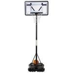 Franklin Sports Youth Basketball Hoop - Indoor + Outdoor Portable Kids Basketball Hoop - Adjustable Height 5' to 7' - Mini Driveway Hoop - 30" Backboard by Franklin Sports