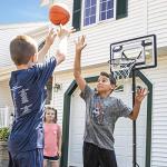 Franklin Sports Youth Basketball Hoop - Indoor + Outdoor Portable Kids Basketball Hoop - Adjustable Height 5' to 7' - Mini Driveway Hoop - 30" Backboard by Franklin Sports