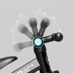 XJD 7 in 1 Toddler Bike with Push Handle,tricycles for 1 to 3 Years Old, Toddler Tricycle with Push Handle for Boy Girl, Baby Bike Balance Bike with Adjustable Seat Height and Removable Pedal (Black) by XJD