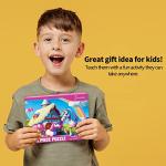 Fishwisdom 100 Piece Jigsaw Puzzle for Kids Age 4-8 Teens Gift Family Time (Pink Unicorns) by fishwisdom