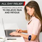 Sleeve Stars Tennis Elbow Brace for Women & Men, Tennis Elbow Strap Tendonitis Arm Band, Counterforce Brace & Elbow Band for Tendon Relief & Support w/ 3 Forearm Straps, Fits 9-23 inch (One Size/Single/Navy Blue) from SS Sleeve Stars