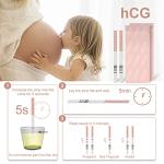 FIRSTVIEW 50 Ovulation Test Strips and 20 Pregnancy Test Strips Combo Kit, (50 LH + 20 HCG) (70 Piece Set(50LH+20HCG)) from FIRSTVIEW