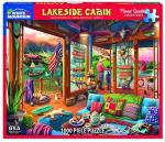 White Mountain Puzzles Lakeside Cabin, 1000 Piece Jigsaw Puzzle by White Mountain Puzzles, Inc.