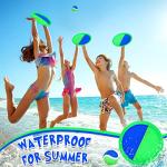 Vinsot Kids Toys Toss and Catch Game Set 20 Paddles 10 Balls Beach Game Outdoor Ball Sports Games Toss and Catch Ball Set with Paddles Ball Nylon Catch Toys for Kids Adults Playground (Blue Green) from Vinsot