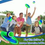 Vinsot Kids Toys Toss and Catch Game Set 20 Paddles 10 Balls Beach Game Outdoor Ball Sports Games Toss and Catch Ball Set with Paddles Ball Nylon Catch Toys for Kids Adults Playground (Blue Green) from Vinsot