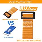 KIDINIX Warrior Obstacle Course for Kids-8 Durable Obstacles and 50ft Slackline Outdoor Hanging Play Equipment, Kids Toys, 440 lbs Weight Capacity, Have Fun in Backyard by KIDINIX