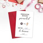 Joukfun Funny Pregnancy Announcement Card, Fill in The Blanks Pregnancy Reveal Card for Grandparents Dad, Promoted from Dog Grandparents to Human Grandparents, Baby Announcement Card by Joukfun