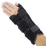 Vive Thumb and Wrist Splint - Tendonitis Brace with Thumb Stabilizer - Ergonomic Night Support For Carpal Tunnel And Tenosynovitis - Spica Splint For Right And Left Hand - Ideal For Women And Men (Right) by Vive Health