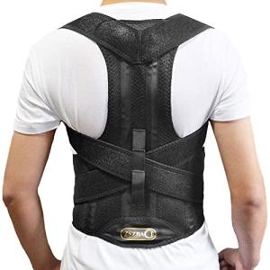 ZSZBACE Back Brace Posture Corrector Clavicle Support Brace Medical Device to Improve Bad Posture, Thoracic Kyphosis, Shoulder Alignment, Upper Back Pain Relief for Men and Women (XXL) by ZSZBACE