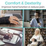 Vive Thumb and Wrist Splint - Tendonitis Brace with Thumb Stabilizer - Ergonomic Night Support For Carpal Tunnel And Tenosynovitis - Spica Splint For Right And Left Hand - Ideal For Women And Men (Right) by Vive Health