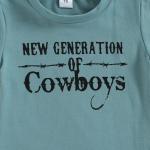 Toddler Baby Boy Clothes Summer Short Sleeve T Shirts Top Shorts Western Boy Outfit Cute Boho Clothing (Cowboys,3-4T) by FYBITBO