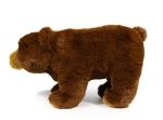 Zoocolo Brown Bear Plush,Realistic Stuffed Animal Toy,Brown Grizzly Bear,Gift for Kids,11" from ZOOCOLO