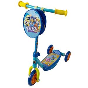 PlayWheels PAW Patrol 3-Wheel Kids Scooter with Accessory Pouch, Blue from Bravo