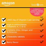 Amazon Basic Care Immune Support Berry Chew Tablets, 116 Count by Amazon.com Services, Inc.