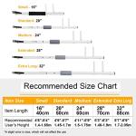 Long Handled Toenail Clippers 4mm Wide Jaw Opening No Need to Bending Over Cutting Easy for Seniors Overweight, Obese, Hip and Waist Patients. (Extended- 28" / 70cm) from DEPSUNNY