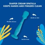 Triple Paste Diaper Rash Cream and Spatula Bundle - 16 oz Zinc Oxide Ointment and Diaper Cream Spatula Treat, Soothe and Prevent Diaper Rash with a Pediatrician-Recommended Hypoallergenic Formula by Advantice Health