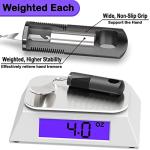 PKPKAUT Adaptive Utensils for Parkinsons Patients Elderly, Weighted Utensils for Hand Tremors, Parkinsons Eating Utensils for Disabled People, Weighted Silverware for Hand Tremors Arthritic Hands from PKPKAUT