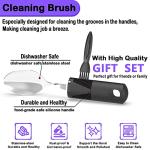 PKPKAUT Adaptive Utensils for Parkinsons Patients Elderly, Weighted Utensils for Hand Tremors, Parkinsons Eating Utensils for Disabled People, Weighted Silverware for Hand Tremors Arthritic Hands from PKPKAUT