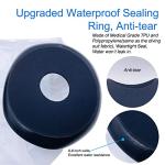 Knee Cast Cover for Shower Large Size Extended Version, Waterproof Shower Bandage and Cast Protector for Knee Replacement Surgery, Wound, Burns Watertight Protection Reusable (Large- 60cm Long) by KEEFITT